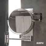 how to fix a scratch mirror back